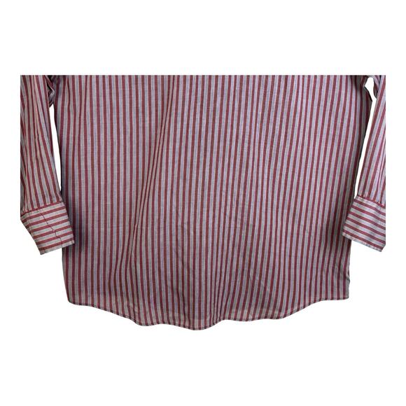 Vintage Dee Cee Western Shirt Mens 15-35 Red Gray Pearl Snap Cowboy USA Made - Picture 9 of 16